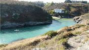 La plage de Port Maria à marée haute